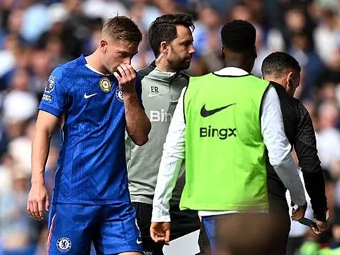 Chelsea mất Delap sau 13 phút ở trận đấu với Fulham