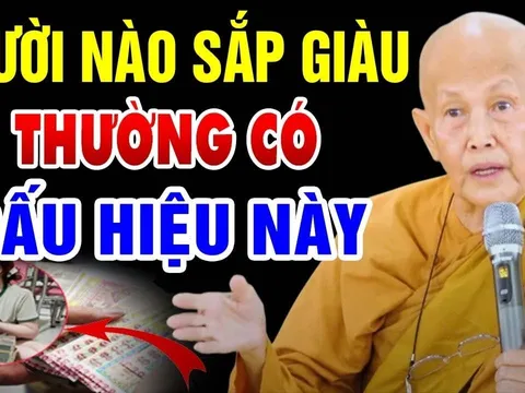 Dấu hiệu người Sắp Trúng Số Giàu To: Càng già càng giàu, phúc lộc 3 đời không lo cạn