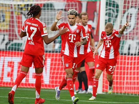 4 dấu ấn ngày Bayern thắng nhọc: "Tuần trăng mật" của Luis Diaz đã kết thúc