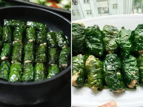 Làm chả lá lốt nhớ mẹo này, miếng chả lúc nào cũng xanh mướt, không bị thâm xỉn