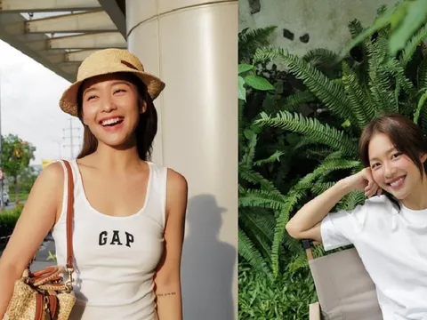 Khả Ngân là "cao thủ" diện đồ trắng, mặc bộ nào cũng sang xịn mịn