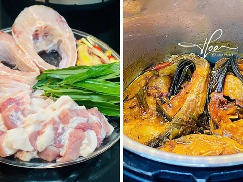 Kho cá to hay nhỏ chỉ cần bỏ thêm 1 nắm lá này: Cá thơm nức mũi, không tanh, nhanh nhừ