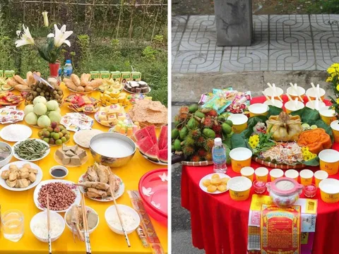 Mâm cúng cô hồn tháng 7 Âm lịch đầy đủ gồm những gì?
