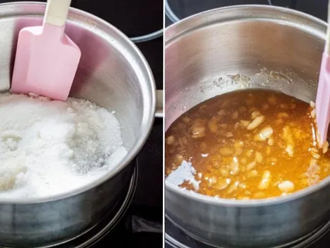 Vì sao thắng đường làm nước hàng không nên dùng đũa để khuấy?