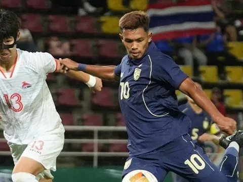 U23 Thái Lan huỷ diệt U23 Mông Cổ 6-0, dẫn đầu bảng F