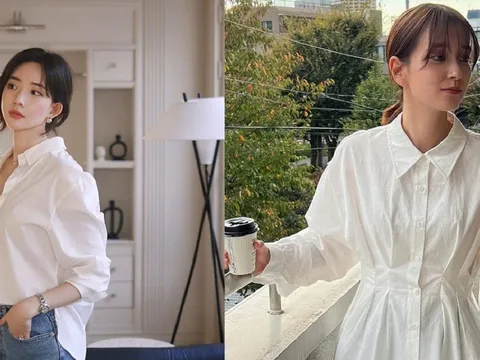 2 kiểu áo sơ mi trắng chị em U30 nên tránh xa, vừa sến vừa dễ cộng tuổi