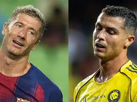 Lewandowski từ chối chơi cùng Ronaldo dù lương 100 triệu euro