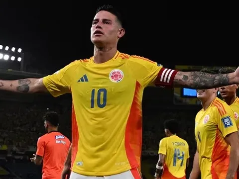 Colombia giành vé dự World Cup 2026