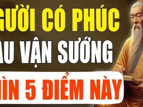 Dấu hiệu của người có Phúc Hậu Vận Giàu Có: Càng già càng giàu to