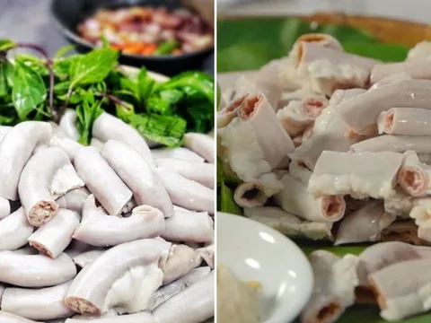 Luộc lòng lợn thêm thứ này, lòng trắng giòn, không hôi, không dai