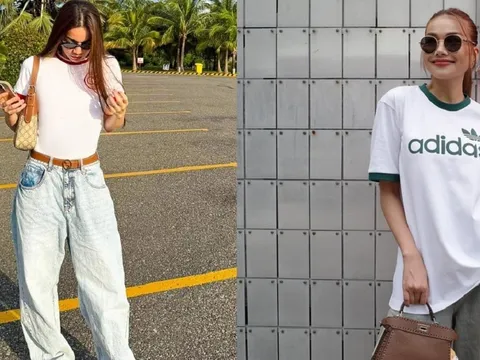 10 công thức mặc áo thun sành điệu giúp các quý cô ngoài 40 tỏa sáng