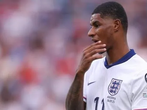 Marcus Rashford trông như một linh hồn lạc lối tại ĐT Anh
