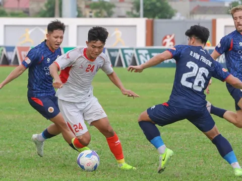 CAHN bất ngờ để thua CLB Hạng Nhất