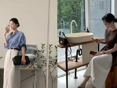 10 gợi ý phối đồ với chân váy dài, dành riêng cho những ai yêu thích sự tối giản