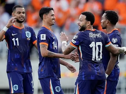 Depay lập cú đúp, Hà Lan thắng nghẹt thở Lithuania 3-2