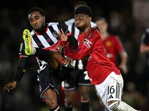 Man Utd trông cậy vào Amad Diallo trước thềm derby Manchester