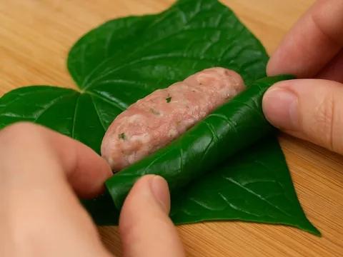 Bí quyết rán chả lá lốt xanh mướt, giòn tan, thơm lừng cả bếp