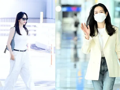 Yêu thích phong cách tối giản, chị em nên tham khảo phong cách thời trang của Son Ye Jin