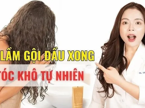 Gội đầu xong để khô tự nhiên hay sấy tóc? Câu trả lời dễ mà 10 người có 9 người sai