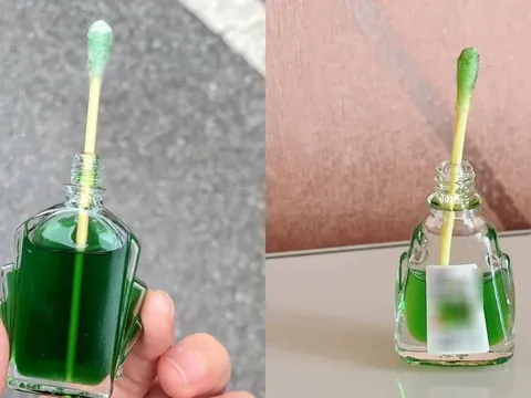 Lấy tăm bông cắm vào lọ dầu gió, nhận ngay 3 lợi ích tuyệt vời