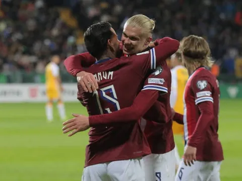 Erling Haaland gieo rắc kinh hoàng, Na Uy hủy diệt Moldova 11-1