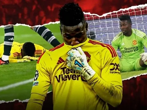 Hành trình sụp đổ của Onana tại MU: Từ chấn thương gân kheo đến sai lầm ở Carabao Cup