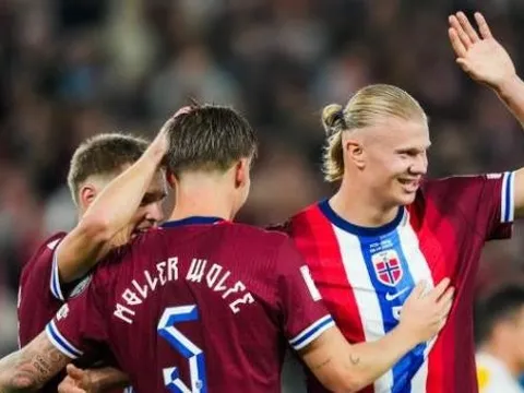Erling Haaland: 5 bàn thắng trước Moldova và vị trí trong lịch sử