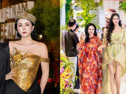 Thanh Hương Bùi mang tinh hoa áo dài Việt đến Shanghai Fashion Week SS26, Hoàng Thùy bất ngờ được netizen "triệu hồi"