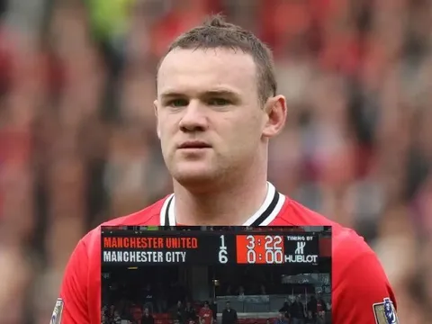 Rooney đi "quẩy" với sao Man City sau thảm bại 1-6 ở derby Manchester