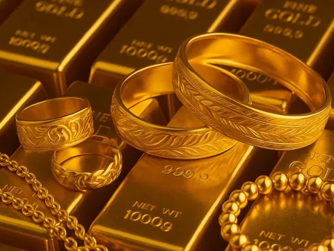 Bảng giá vàng 9999 24K 18K SJC DOJI PNJ hôm nay 12/9/2025