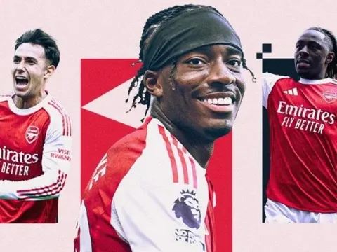 Chấm điểm Arsenal: Zubimendi xuất sắc nhất; Mosquera 'đóng thế' hoàn hảo cho Saliba