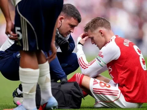 Arteta xác nhận Odegaard tái phát chấn thương