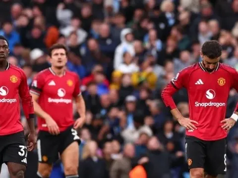 Loạt thống kê tệ hại của MU trước Man City