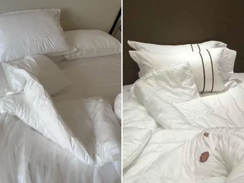 Nhận phòng khách, làm ngay việc này để kiểm tra ga giường sạch hay bẩn