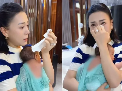 Phương Oanh Phương Oanh rơm rớm nước mắt vì quyết định quan trọng dành cho con