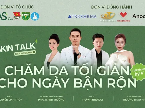 Skintalk kỳ V: “Chăm da tối giản cho ngày bận rộn” tại ĐH Y khoa Phạm Ngọc Thạch