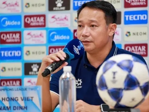 HLV Vũ Hồng Việt tự tin giành chiến thắng trong trận ra quân AFC Champions League Two