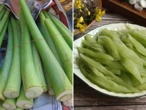 Ngâm dọc dùng với loại nước này, nấu chín vẫn giòn ngon, ăn không bị ngứa