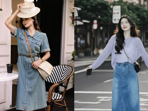 Lý do váy denim là món đồ được nhiều nàng yêu thích