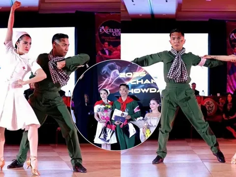 “Nổi da gà” với tiết mục giúp Phan Hiển – Thu Hương giành Huy chương Đồng Thế giới tại Mỹ