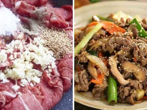 Cách ướp thịt bò mềm, ngon, đừng chỉ cho muối: Thêm 1 thứ này là mềm nhanh, đậm đà