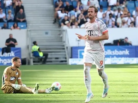 Kane bùng nổ với cú hat-trick, Bayern toàn thắng tại Bundesliga