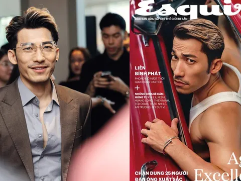Liên Bỉnh Phát đón tin vui đặc biệt khi trở thành gương mặt mở màn cho Esquire Việt Nam