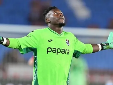 Andre Onana kiến tạo, Trabzonspor giành 1 điểm quý giá trước Gaziantep FK