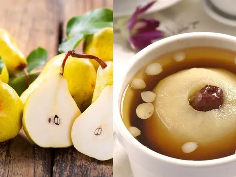 Cách dùng quả Lê để trị ho, an toàn cho cả trẻ nhỏ và người già