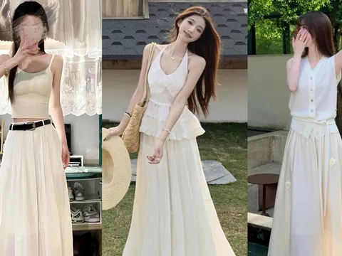 Mẹo mặc đồ trắng sang nhưng không nhạt nhòa cho nàng yêu thích sự đơn giản