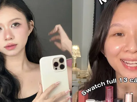 Cô gái gây bão khi "swatch" 13 cây son giả để review giờ ra sao?