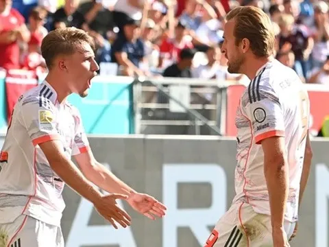 Lennart Karl kiến tạo, ra mắt ấn tượng trong đội hình Bayern