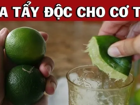 2 cách pha nước chanh uống: Thải mỡ nội tạng, tha hồ ngủ ngon