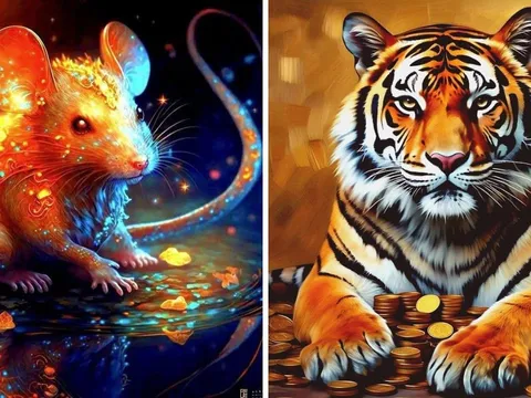 Tháng 8 âm Số Đỏ bất ngờ: 2 tuổi Con Cưng Thần Tài tiền về chật ví, 2 tuổi bù đầu trả nợ